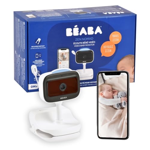 Beaba Zen Nomad Video-Babyphone – Weiss