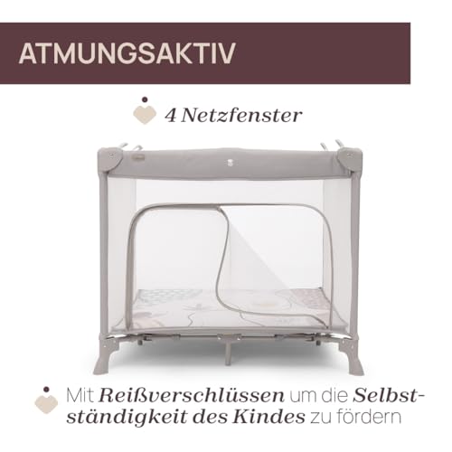 Chicco Laufgitter Open Box Square faltbar – 80 × 80 cm