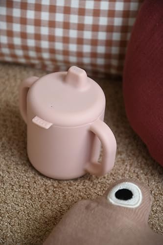 Beaba BÉABA Trinklernbecher 2-in-1 aus Silikon – Barbapapa