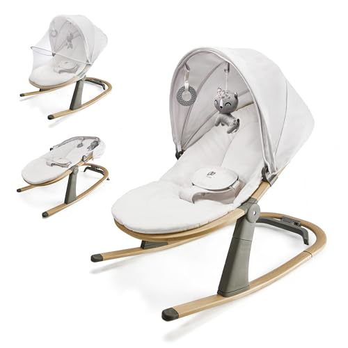 4Kraft Kinderkraft ELSU 2in1 Babywippe und Ruhesessel