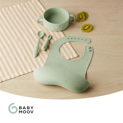 Babymoov Silikon-Geschirrset Mix’N’Match – 4-teilig