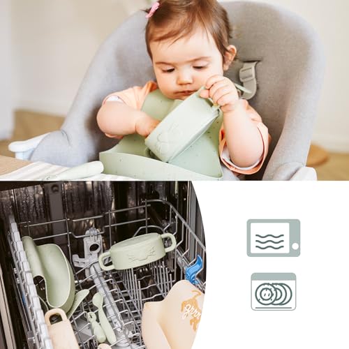 Babymoov Silikon-Geschirrset Mix’N’Match – 4-teilig