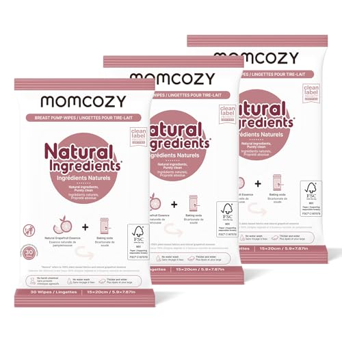 momcozy Milchpumpentücher, wiederverschliessbar – 3 Stück