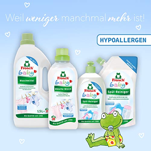 Frosch Baby Wäsche-Weich Weichspüler – hypoallergen, 750 ml