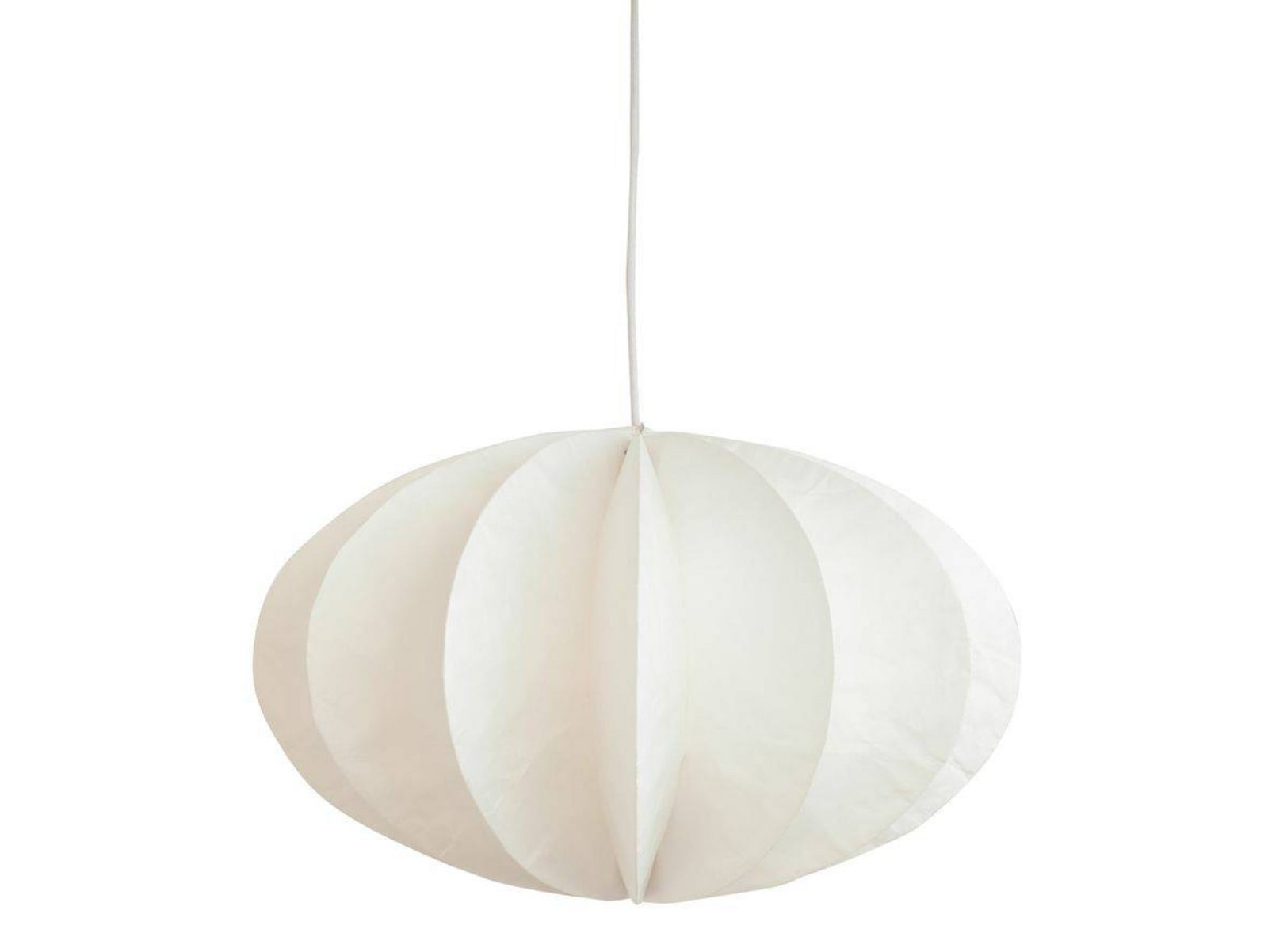 Watt & Veke Watt & Veke Kürbis Pendelleuchte – Weiss, Ø 25 cm