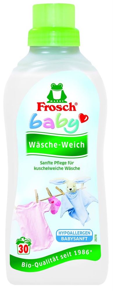Frosch Baby Wäsche-Weich Weichspüler – hypoallergen, 750 ml