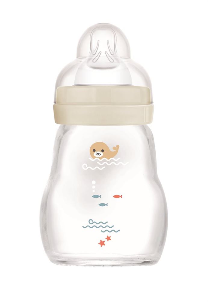 MAM Feel Good Babyflasche Borosilikatglas 170ml