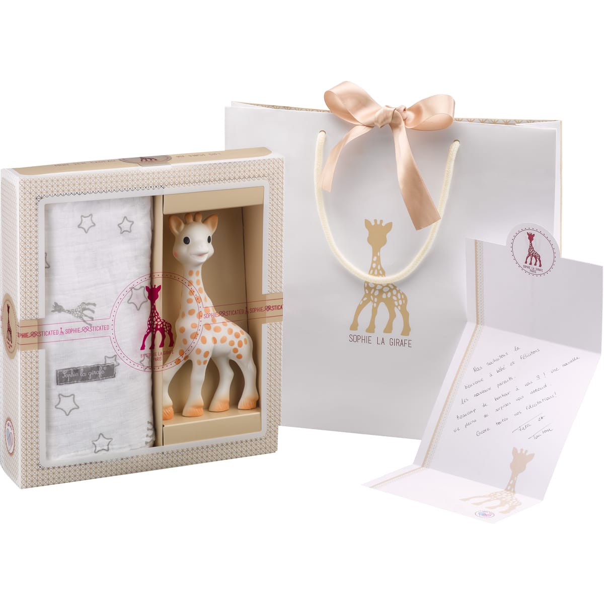 Sophie la Girafe Geschenkset Tenderness Set – Naturkautschuk