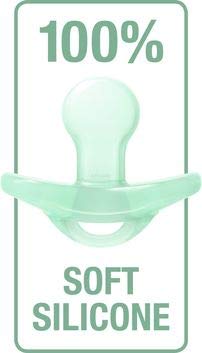 NUK Sensitive Silikon-Schnuller – Blau & Grün, 2er-Pack