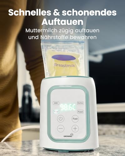 Grownsy 10-in-1 Flaschenwärmer – Grün