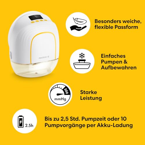 Medela Melody tragbare Einzelmilchpumpe