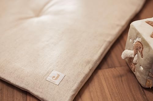 Jollein Krabbeldecke Strickmuster – Natural, 75 × 95 cm