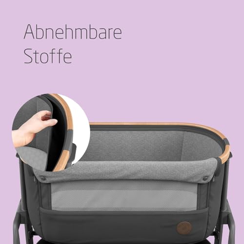 Dorel Germany GmbH (VSS) Maxi-Cosi Iora Beistellbett faltbar – Essential Graphite