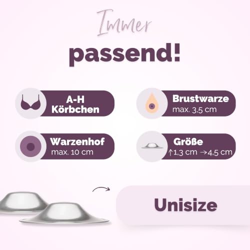 Livella Stillhütchen aus versilbertem Silber – 2 Stück