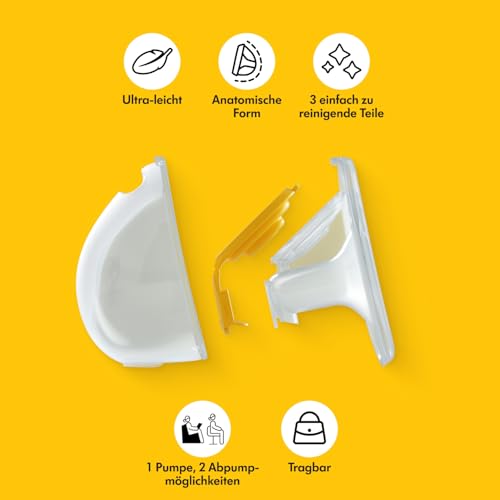Medela Hands-free Doppelpumpset – Freestyle & Swing Maxi