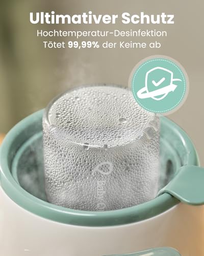 Grownsy 10-in-1 Flaschenwärmer – Grün
