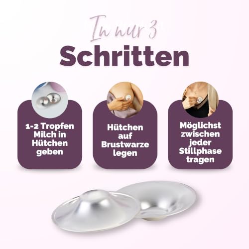 Livella Stillhütchen aus versilbertem Silber – 2 Stück