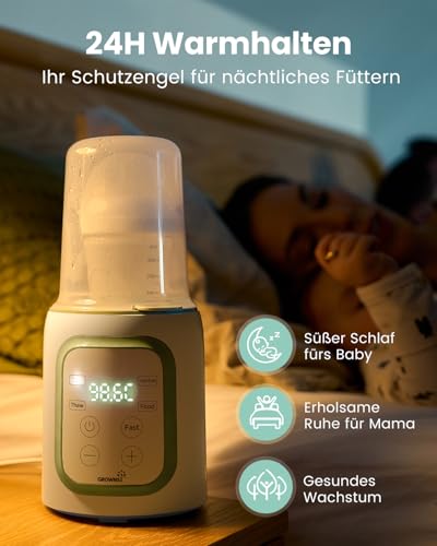 Grownsy 10-in-1 Flaschenwärmer – Grün
