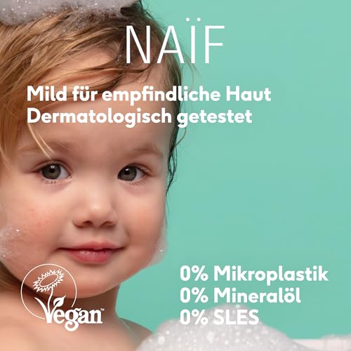 Naïf Pflegendes Waschgel allergenfrei – 200 ml, vegan