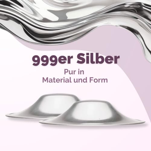 Livella Stillhütchen aus versilbertem Silber – 2 Stück