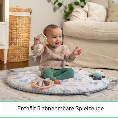 Ingenuity Cozy Spot Wendbare Krabbeldecke – Neutrale Farben