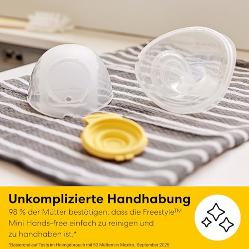 Medela Freestyle Mini – tragbare elektrische Hands-free Milchpumpe