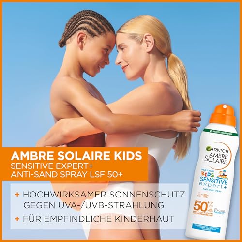 Garnier Ambre Solaire Sensitive Advanced Kids Sonnenspray – LSF 50+, 150 ml