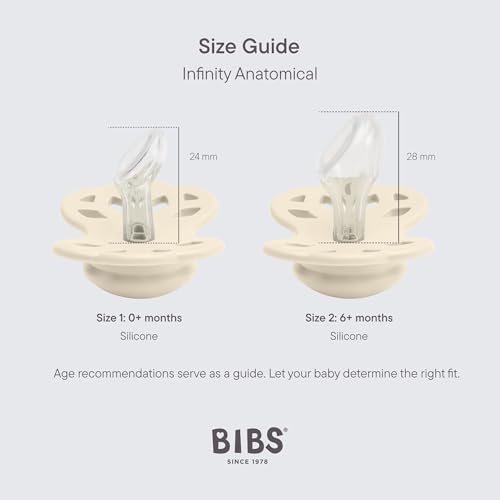 BIBS Infinity Anatomischer Schnuller Zweierpack