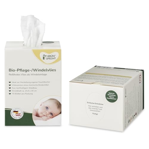 GRÜNSPECHT Bio-Windelvlies für Stoffwindeln