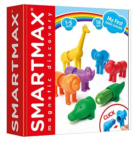 Smartmax Magnetbausteine Safari – Spielset für Kinder