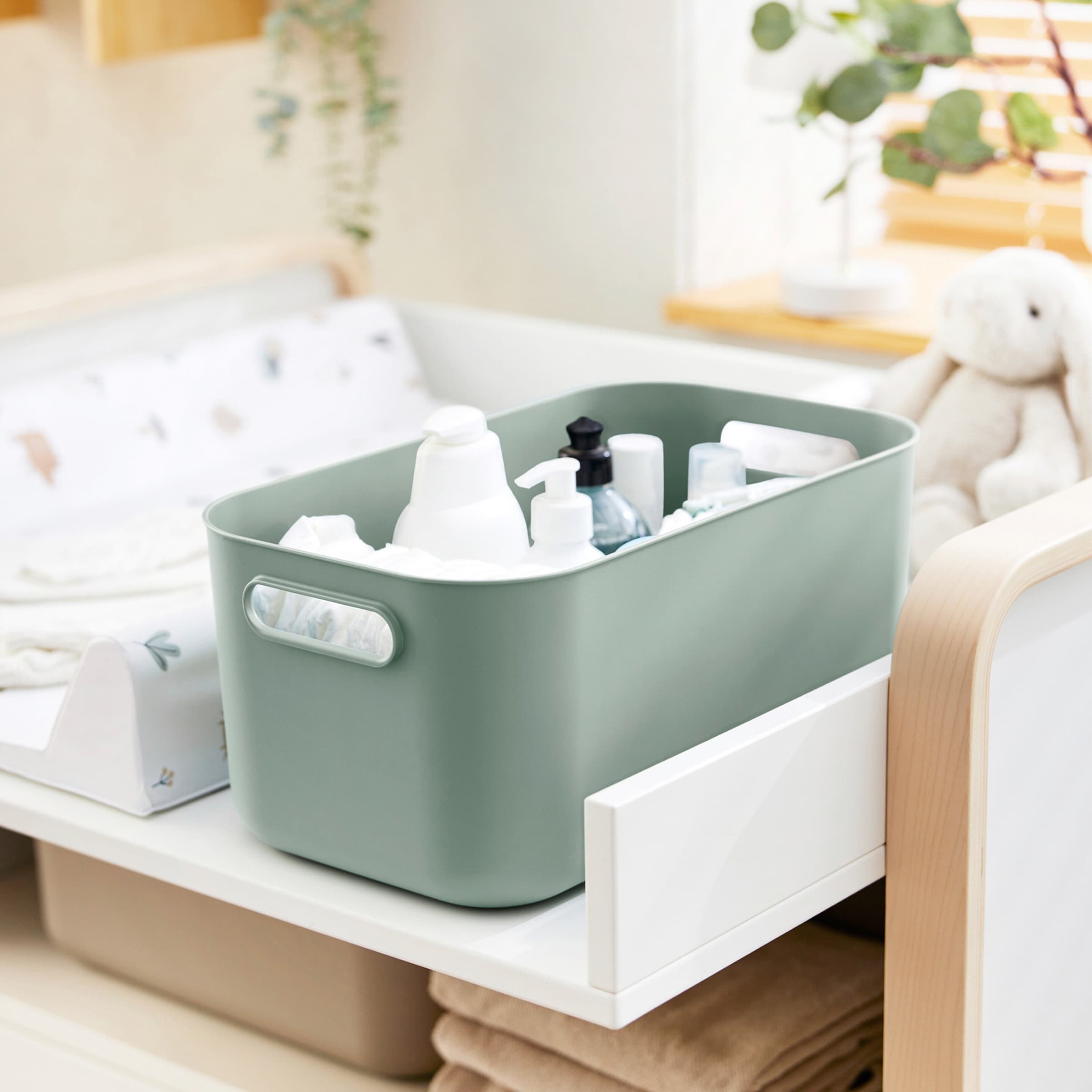 Rotho Babydesign Aufbewahrungsbox KAYO stapelbar – 12 l